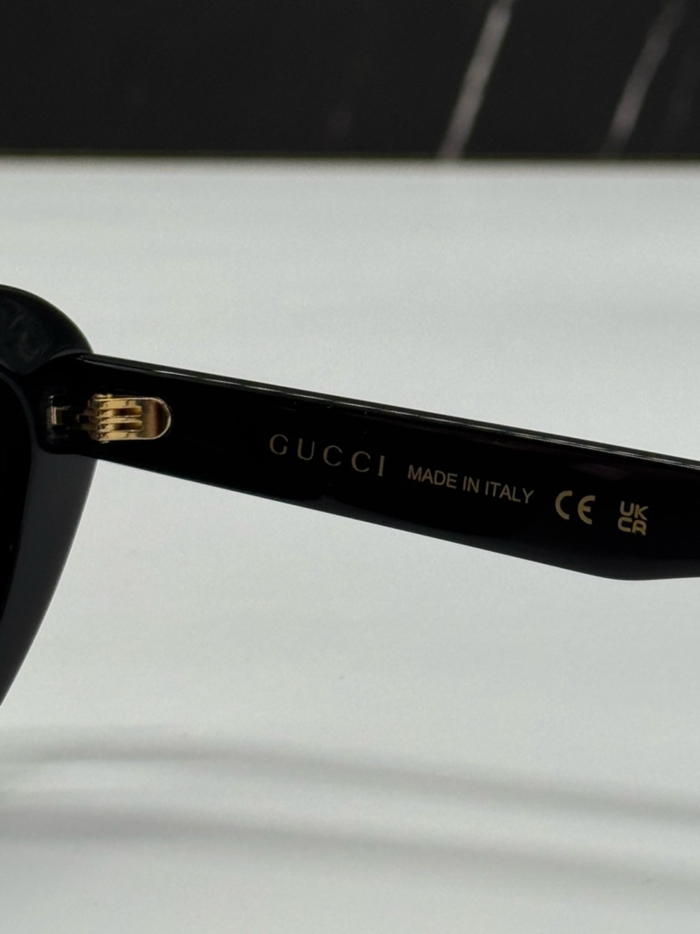 NEW GUCCI CAT EYE FRAME SUNGLASSES GUCCI GG1170S 001 - Picture 9 of 10